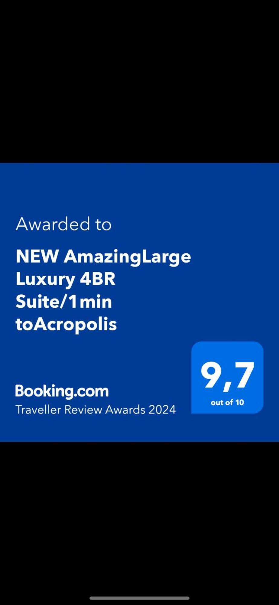 New Amazinglarge Luxury 4Br Suite/1Min Toacropolis Atény Exteriér fotografie
